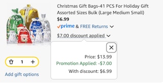 xmas bags set