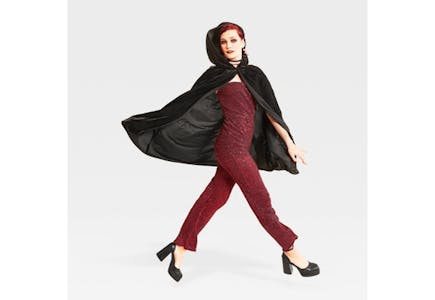 Adult Velvet Costume Cape