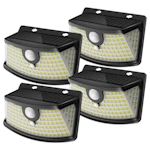 Solar Motion Sensor Lights 4-Pack