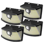 Solar Motion Sensor Lights 4-Pack