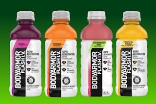 body armor flash iv sports drinks collage