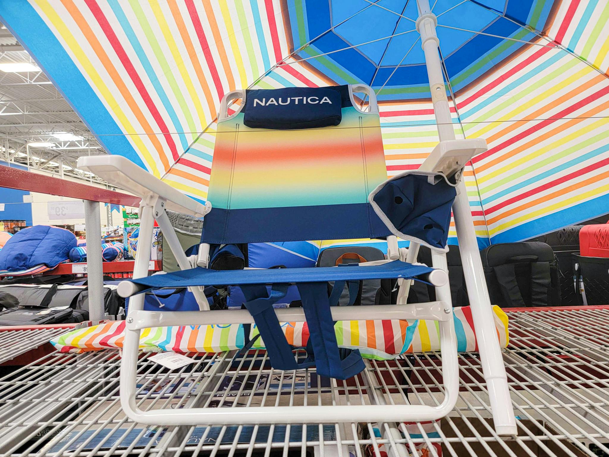 Nautica Beach Chair, Only 29.98 at Sam's Club The Krazy Coupon Lady