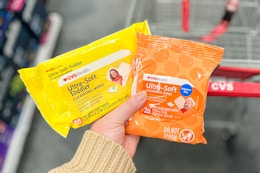 CVS Health Baby Wipes, as Low as $0.49 With Ibotta (Ending Soon) card image