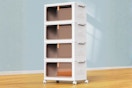 Stackable 4-Tier Storage Bins
