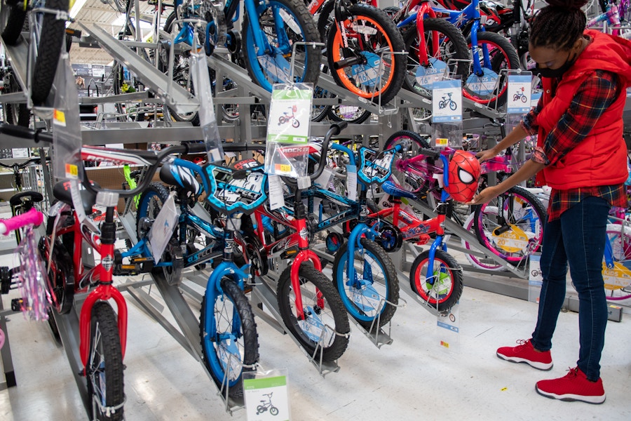 Bikes at Walmart