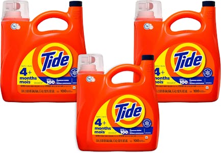 3 Tide Jumbo Detergents