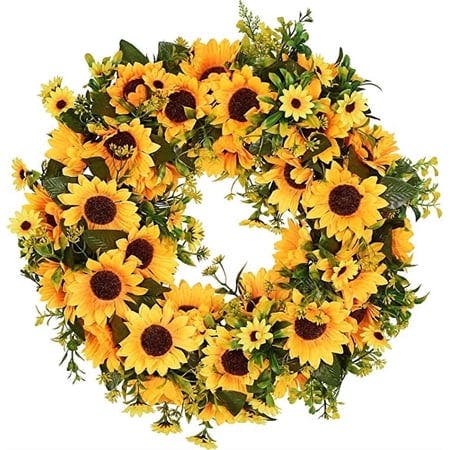 Sunflower Wreath