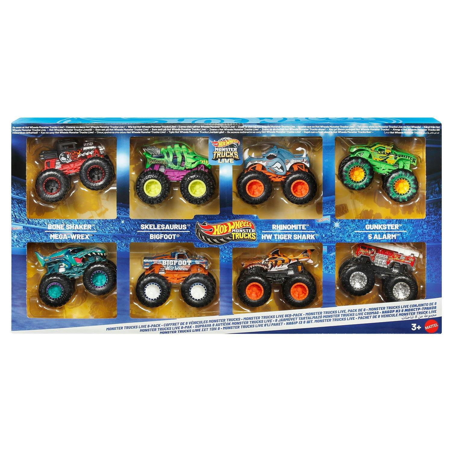 Hot Wheels Monster Trucks 8-Pack