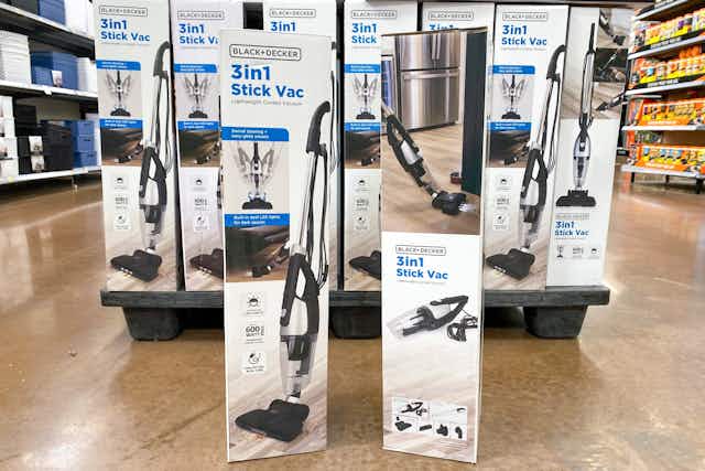 Score a Black+Decker 3-in-1 Vacuum for Only $18 at Walmart card image