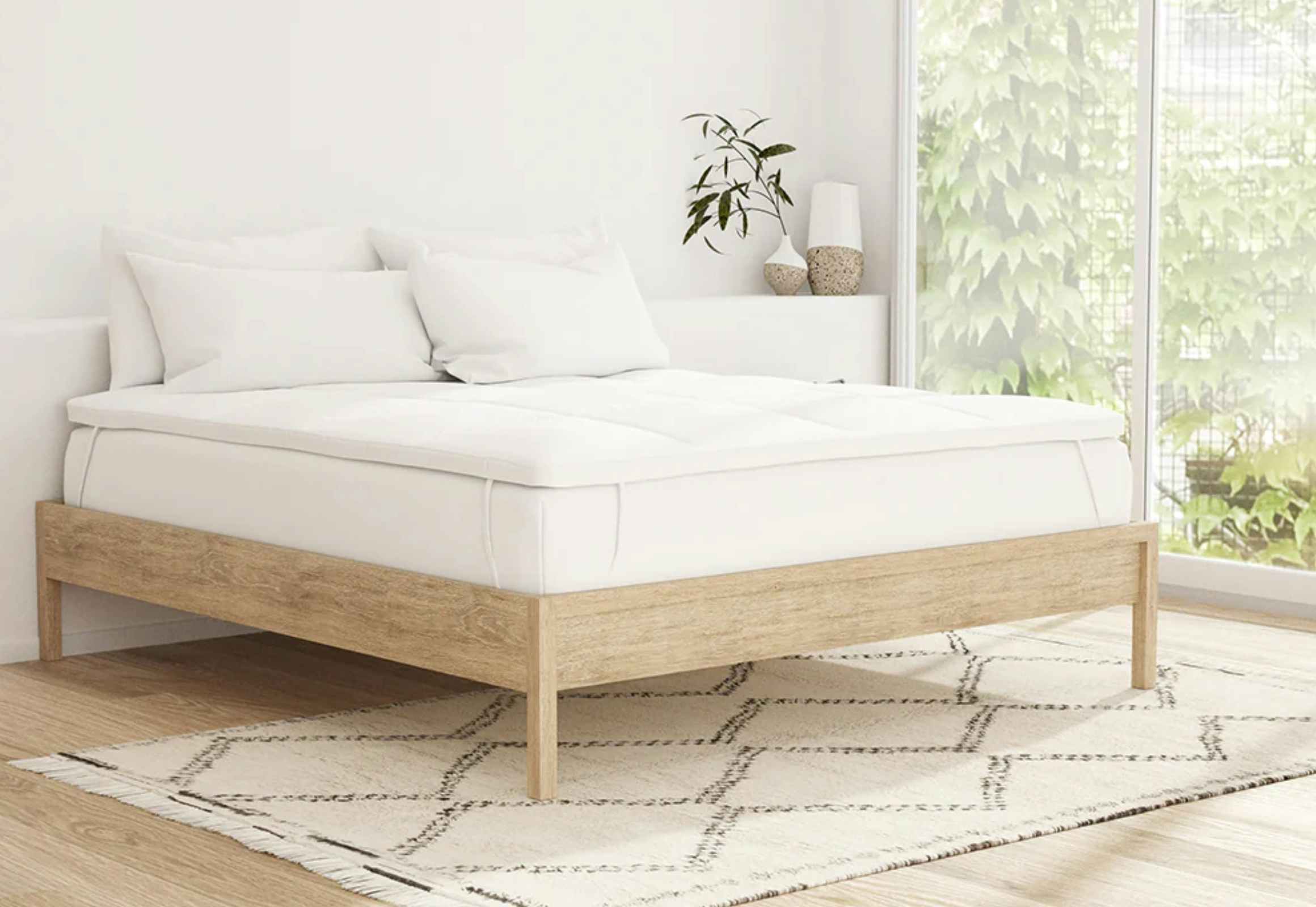 $42 Overfilled Plush Mattress Topper at Linens & Hutch (72% Off)