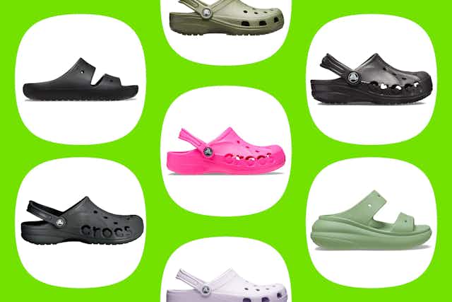 $20 Off $100 Crocs Orders: 4 Pairs for as Low as $92 Shipped (Reg. $155+) card image