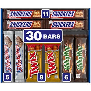 Mars Candy Bars 30-Pack
