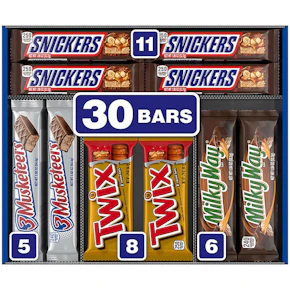 Mars Candy Bars 30-Pack