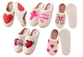 Women's Valentine's Day Slippers