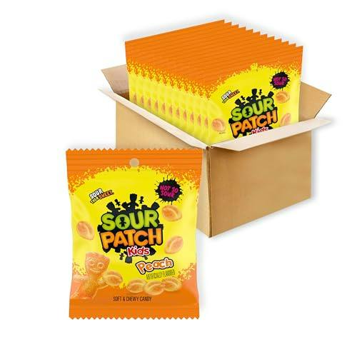 Sour Patch Kids Peach Candy 12-Pack
