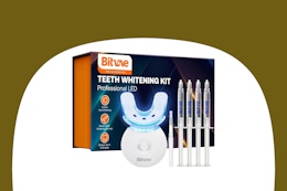 Teeth Whitening Kit With LED Light, Only $11.99 on Amazon (Reg. $33) card image