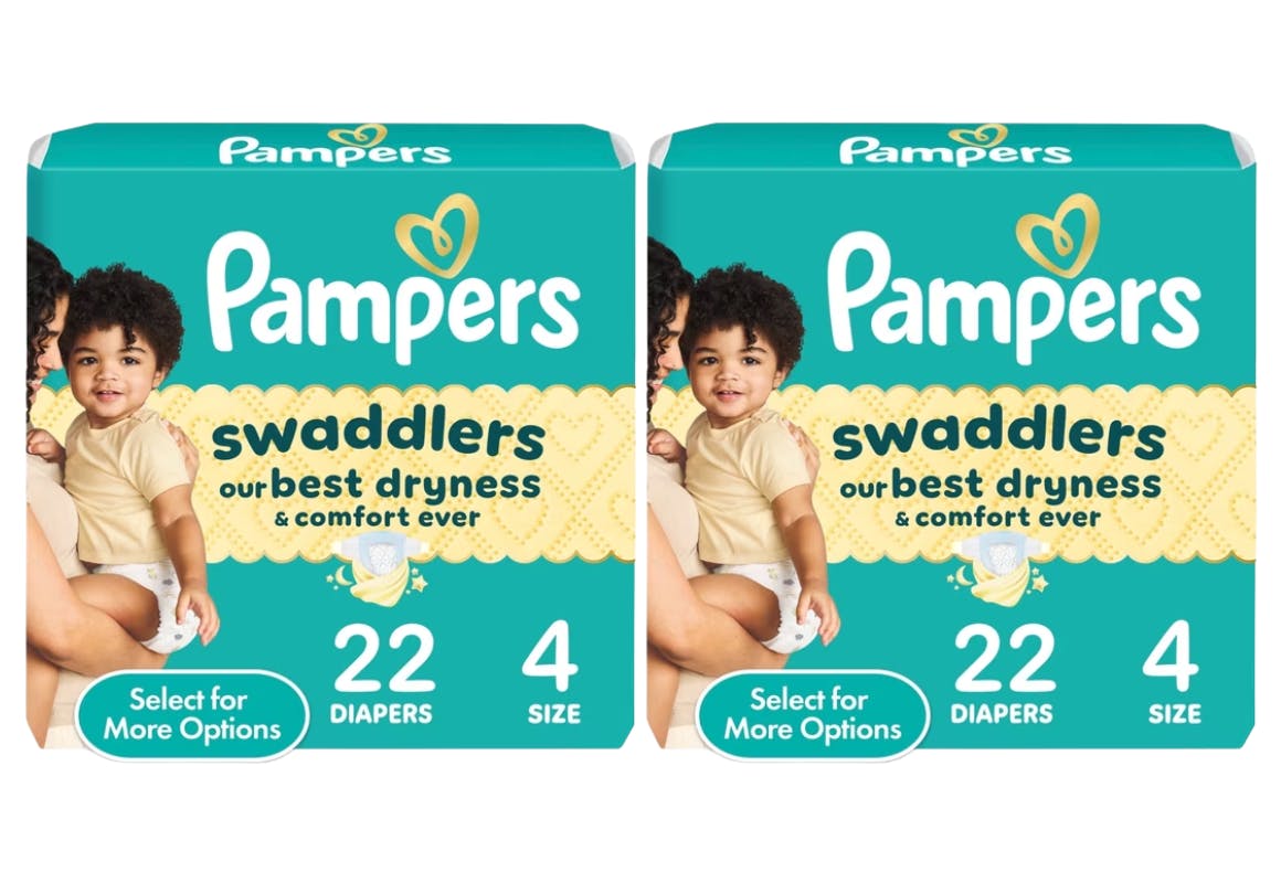 2 Pampers Diapers Packs