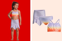 3-Piece Mermaid Swim Set at Walmart — $4 Baby Sizes and $11 Toddler Sizes card image