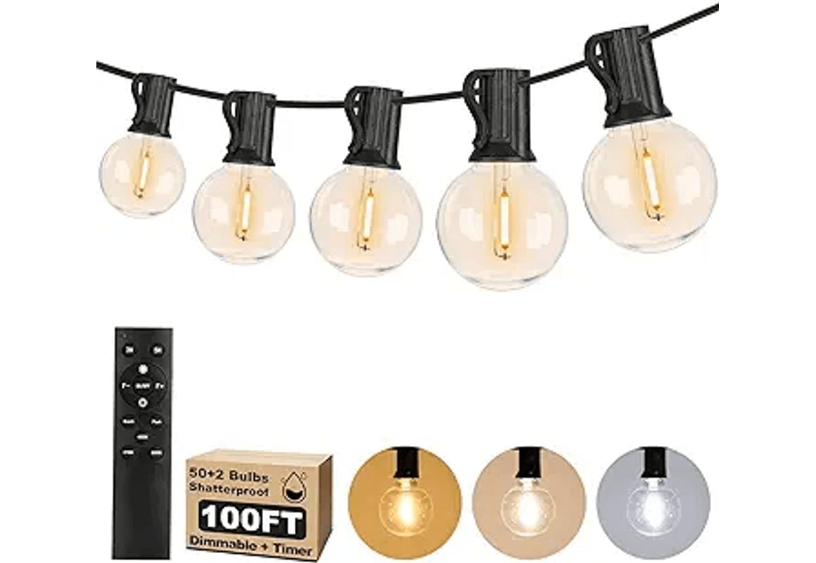 Outdoor Globe String Lights