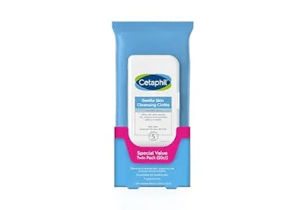 2 Cetaphil Wipes 2-Packs