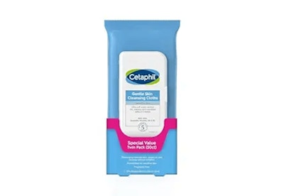 2 Cetaphil Wipes 2-Packs