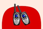 walkie talkies