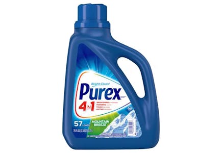 2 Purex Laundry Detergents