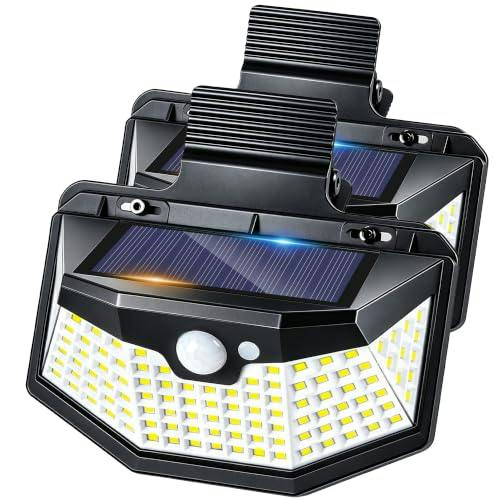 Clip-on Solar Motion Sensor Light 2-Pack