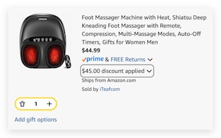 foot massanger heated
