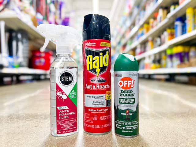 Save Up to $4.50 on STEM, Raid, and OFF Repellents With Ibotta at Walmart card image