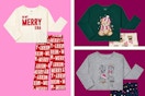 In My Merry Era, Teddy Bear, and Cat holiday pajamas