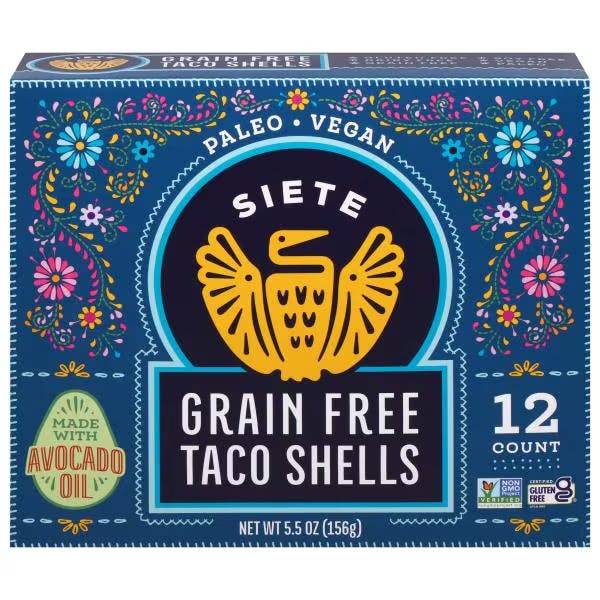 2 Siete Taco Shell Boxes