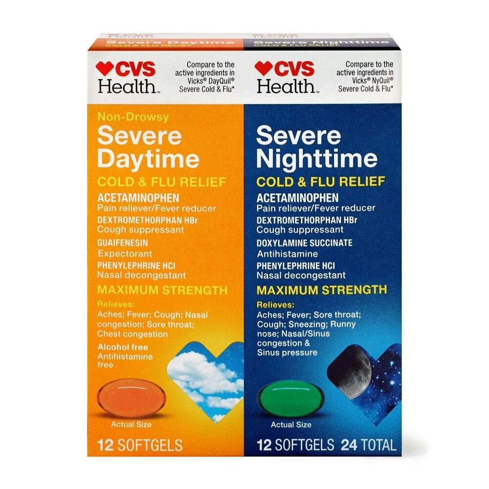 CVS Health Cold & Flu Relief 2-Pack