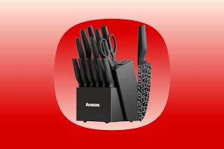 Astercook knife set on KCL template