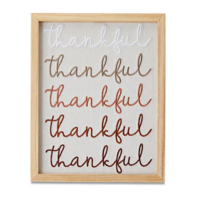 Way To Celebrate Embroidered Decor