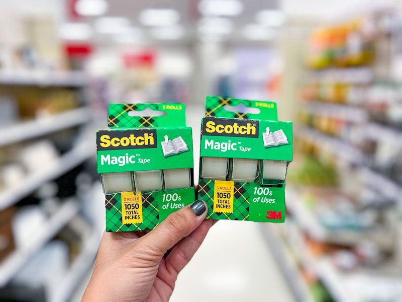 Scotch magic tape target 2