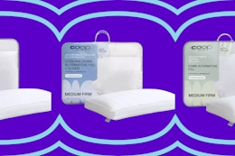 coop home goods bed pillows side by side