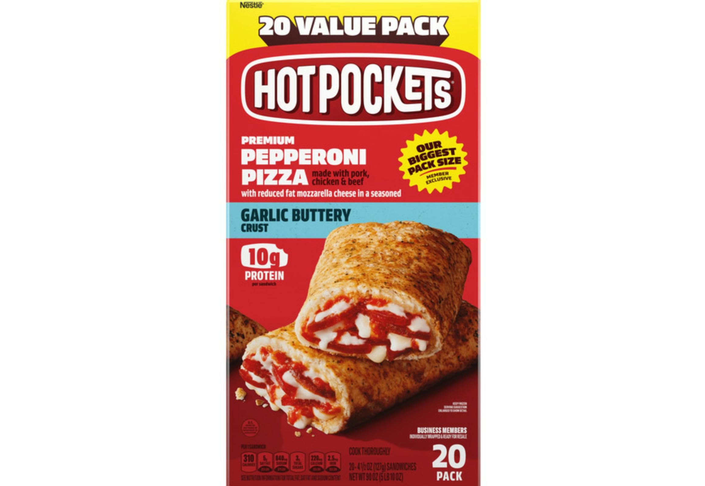Hot Pockets Pizza Sandwiches