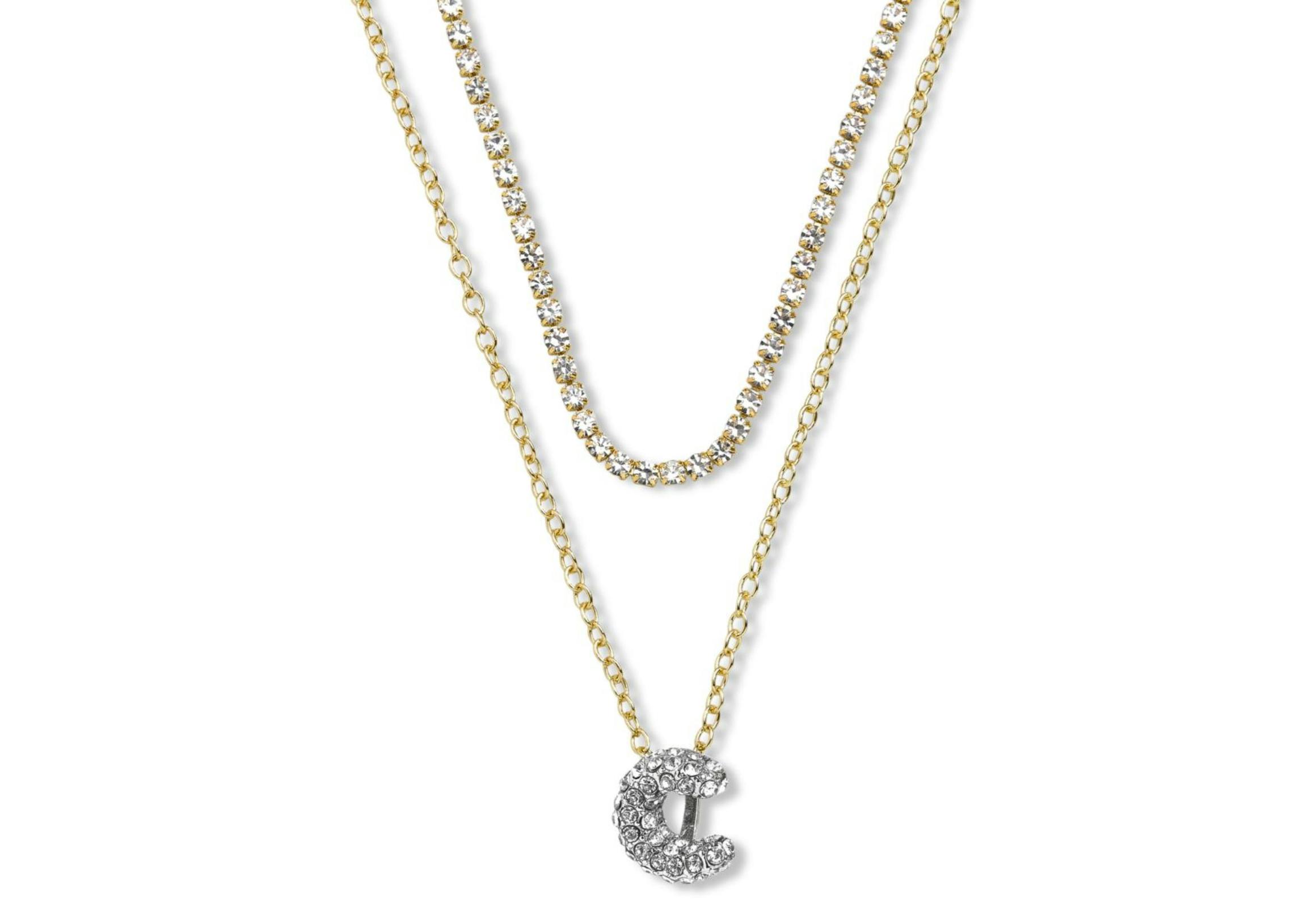 Baublebar Initial Necklace Set