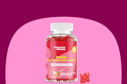 Biotin Hair, Skin, and Nails Gummies, as Low as $4.49 on Amazon card image