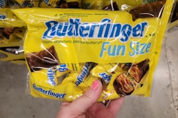 Butterfinger or Crunch Fun Size Candy Bags, Only $2.32 at Kroger card image