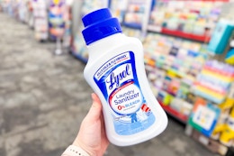 Lysol Laundry Sanitizer, Only $4.84 Each at CVS (Reg. $10.29) card image