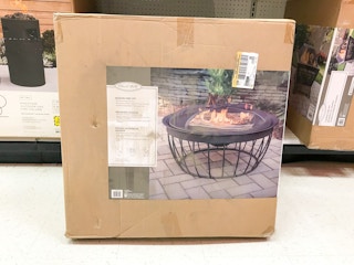 pleasant hearth wood burning fire pit at target
