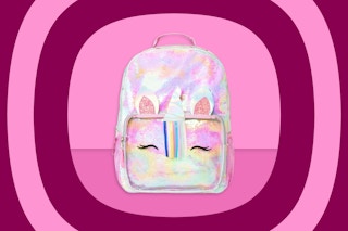 target cat and jack sequin unicorn backpack