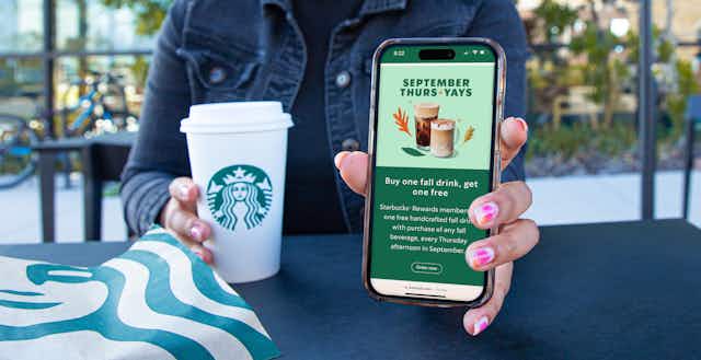 What You Need to Know About Starbucks BOGO Drinks & How to Save Everyday card image