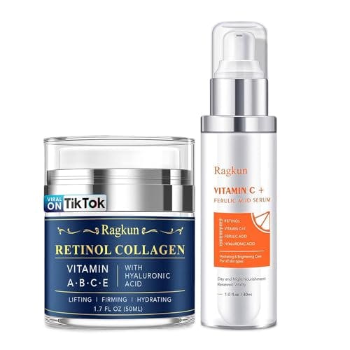Retinol Cream & Vitamin C Serum