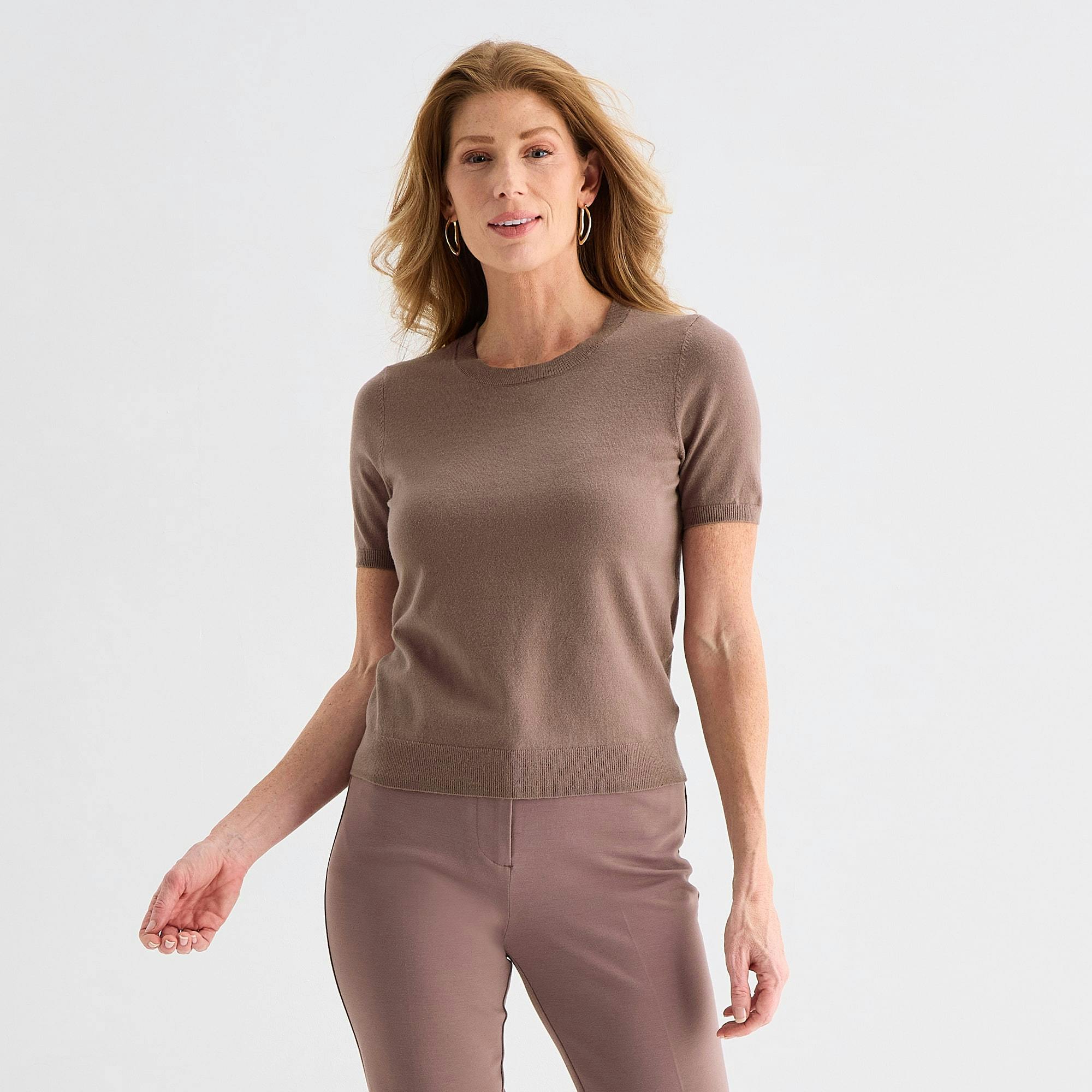 Women's Crew Neck Pullover Sweater