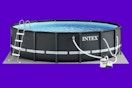 Stock image of the Intex 14' x 48" Ultra XTR Round Frame Above Ground Swimming Pool