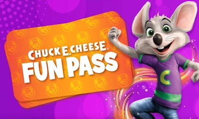 Chuck E. Cheese Unlimited Fun Pass