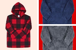 3 stock images of Wonder Nation Kids Sleep Hoodies